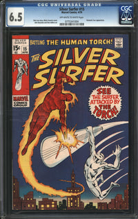Silver Surfer (1968) #15 CGC 6.5 FN+