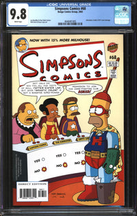 Simpsons Comics (1993) # 68 CGC 9.8 NM/MT