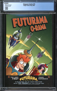 Simpsons Comics (1993) # 74 CGC 9.8 NM/MT