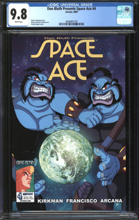 Don Bluth Presents Space Ace (2009) #4 CGC 9.8 NM/MT