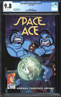 Don Bluth Presents Space Ace (2009) #4 CGC 9.8 NM/MT