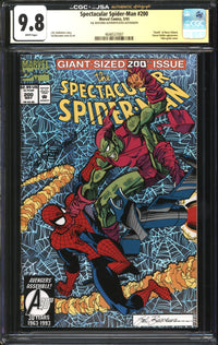 Spectacular Spider-Man (1976) #200 CGC x JSA Signature Series 9.8 NM/MT Signed Sal Buscema