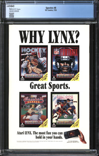 Spectre (1992) # 8 CGC 9.8 NM/MT