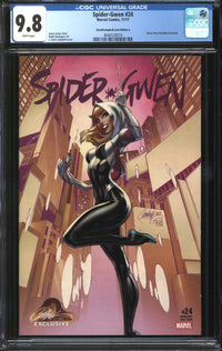 Spider-Gwen (2015, Vol. 2) #24 JScottCampbell.com Edition A CGC 9.8 NM/MT