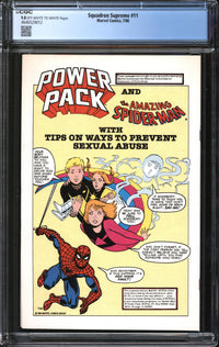 Squadron Supreme (1985) #11 CGC 9.8 NM/MT