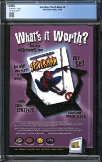 Star Wars: Darth Maul (2000) #4 CGC 9.8 NM/MT