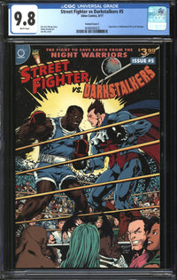 Street Fighter Vs. Darkstalkers (2017) #5 Variant Cover C CGC 9.8 NM/MT