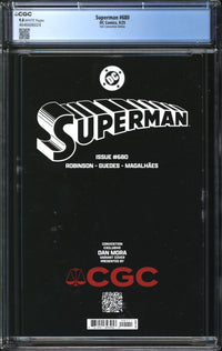 Superman (2025) #680 CGC Convention Edition CGC 9.8 NM/MT