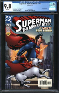 Superman: The Man Of Steel (1991) #112 CGC 9.8 NM/MT