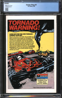 Saga Of The Swamp Thing/Swamp Thing (1982) #57 CGC 9.8 NM/MT