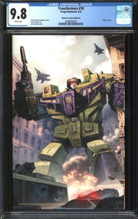 Transformers (2023) #18 Unknown Comics Edition A CGC 9.8 NM/MT
