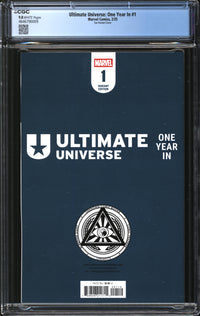 Ultimate Universe: One Year In (2025) #1 Ivan Tao Foil Variant CGC 9.8 NM/MT