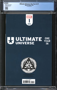 Ultimate Universe: One Year In (2025) #1 Ivan Tao Foil Variant CGC 9.8 NM/MT