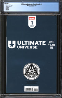 Ultimate Universe: One Year In (2025) #1 Ivan Tao Foil Variant CGC 9.8 NM/MT