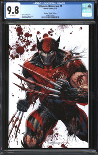 Ultimate Wolverine (2025) #1 Tyler Kirkham Virgin Edition CGC 9.8 NM/MT