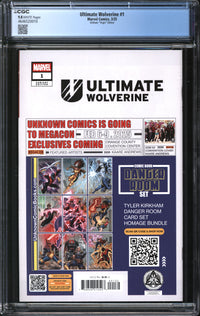 Ultimate Wolverine (2025) #1 Tyler Kirkham Virgin Edition CGC 9.8 NM/MT