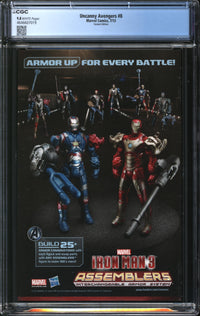 Uncanny Avengers (2012) #8 Milo Manara Variant CGC 9.8 NM/MT