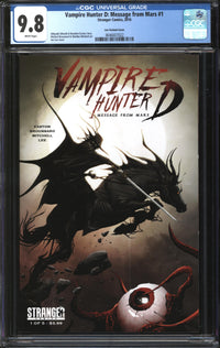 Vampire Hunter D: Message From Mars (2016) #1 Jae Lee Variant CGC 9.8 NM/MT
