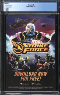 Venom (2018) # 9 CGC 9.8 NM/MT