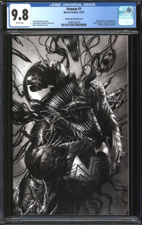 Venom (2021) #1 Marco Mastrazzo Sketch Cover Fan Expo Denver Exclusive CGC 9.8 NM/MT