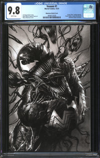 Venom (2021) #1 Marco Mastrazzo Sketch Cover Fan Expo Denver Exclusive CGC 9.8 NM/MT