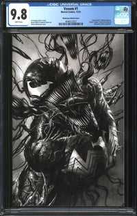 Venom (2021) #1 Marco Mastrazzo Sketch Cover Fan Expo Denver Exclusive CGC 9.8 NM/MT