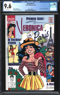 Veronica (1989) #1 CGC 9.8 NM/MT
