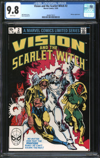 Vision And The Scarlet Witch (1982) #2 CGC 9.8 NM/MT