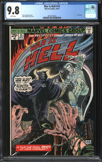 War Is Hell (1973) #15 CGC 9.8 NM/MT