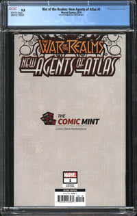 War Of The Realms: New Agents Of Atlas (2019) #1 Second Printing/JeeHyung Lee Comic Mint Edition B CGC 9.8 NM/MT