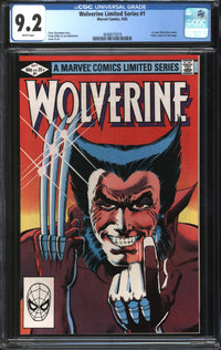 Wolverine Limited Series (1982) #1 CGC 9.2 NM-