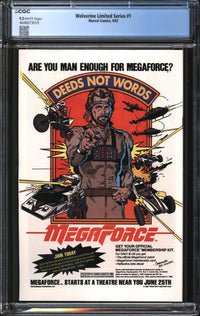Wolverine Limited Series (1982) #1 CGC 9.2 NM-