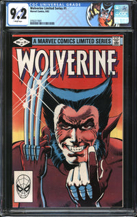 Wolverine Limited Series (1982) #1 CGC 9.2 NM-
