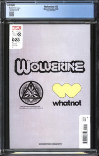 Wolverine (2020) #23 Scott Williams Whatnot Exclusive Convention Edition CGC 9.8 NM/MT