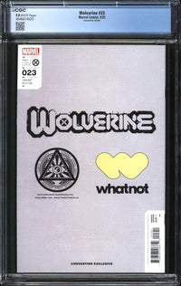 Wolverine (2020) #23 Scott Williams Whatnot Exclusive Convention Edition CGC 9.8 NM/MT