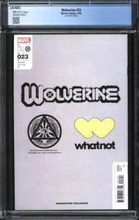 Wolverine (2020) #23 Scott Williams Whatnot Exclusive Convention Edition CGC 9.8 NM/MT