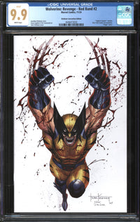 Wolverine: Revenge - Red Band (2024) #2 Tyler Kirkham NYCC Convention Edition CGC 9.9 MINT