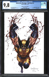 Wolverine: Revenge - Red Band (2024) #2 Tyler Kirkham NYCC Convention Edition CGC 9.8 NM/MT