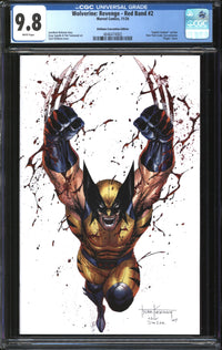 Wolverine: Revenge - Red Band (2024) #2 Tyler Kirkham NYCC Convention Edition CGC 9.8 NM/MT