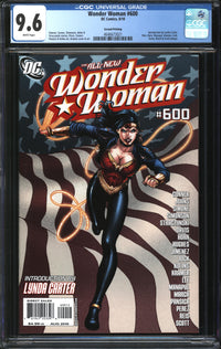 Wonder Woman (1942) #600 Second Printing CGC 9.6 NM+
