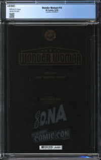 Wonder Woman (2023) #14 NYCC 2024 Convention Foil Edition CGC 9.9 MINT