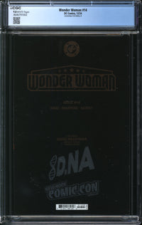 Wonder Woman (2023) #14 NYCC 2024 Convention Foil Edition CGC 9.8 NM/MT