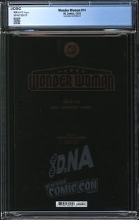 Wonder Woman (2023) #14 NYCC 2024 Convention Foil Edition CGC 9.8 NM/MT
