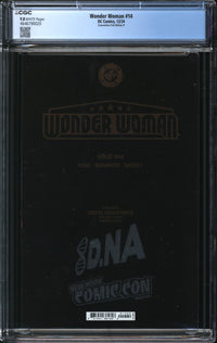 Wonder Woman (2023) #14 NYCC 2024 Convention Foil Edition CGC 9.8 NM/MT
