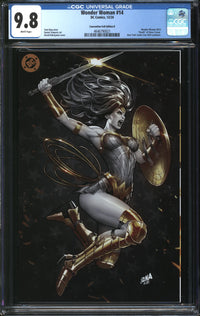 Wonder Woman (2023) #14 NYCC 2024 Convention Foil Edition CGC 9.8 NM/MT