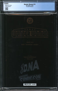 Wonder Woman (2023) #14 NYCC 2024 Convention Foil Edition CGC 9.8 NM/MT