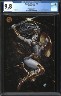 Wonder Woman (2023) #14 NYCC 2024 Convention Foil Edition CGC 9.8 NM/MT