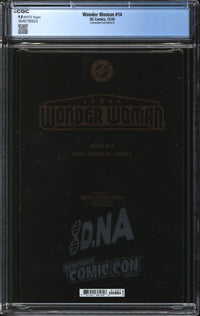 Wonder Woman (2023) #14 NYCC 2024 Convention Foil Edition CGC 9.8 NM/MT