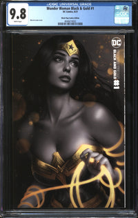 Wonder Woman Black & Gold (2021) #1 Warren Louw Black Flag Comics Edition CGC 9.8 NM/MT