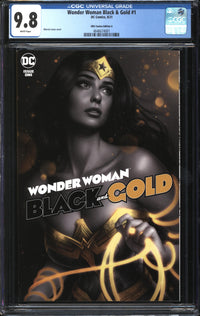 Wonder Woman Black & Gold (2021) #1 Warren Louw KRS Comics Edition A CGC 9.8 NM/MT